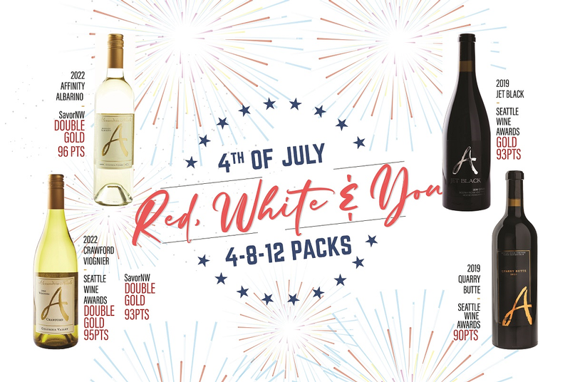 Alexandria Nicole Cellars Wine • 4th of July 4Packs