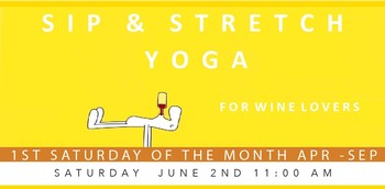 Sip & Stretch Yoga 06/02/18