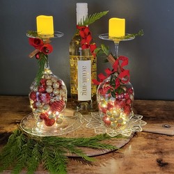 Holiday Baubles & Bubbles Centerpiece Workshop