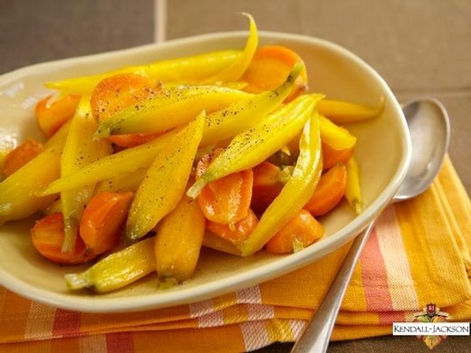 Verjus Glazed Carrots